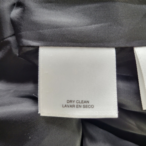 Kasper Blazer Women Size 16 Black White Check Front Slip Pockets 1 Button Lined - Picture 7 of 11